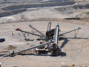 时产60-150吨钴橄榄石打砂机械