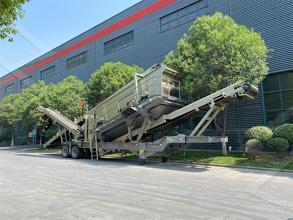 时产880-1300吨山石移动制砂机