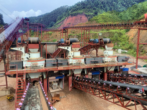 时产880-1300吨金红石沙石设备